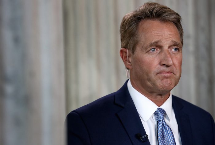 Women Demand Answers from Senator Flake